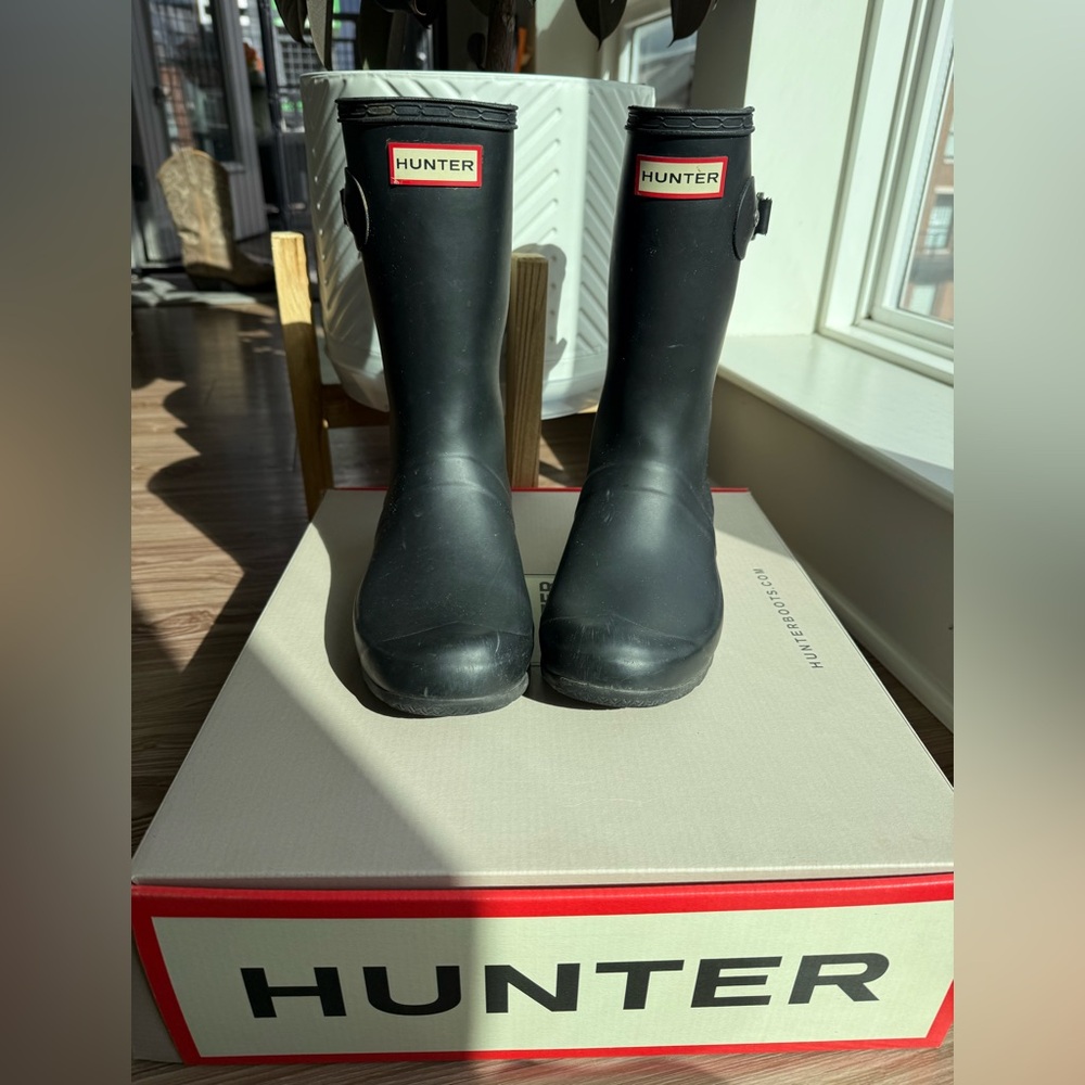 Hunter Black Winter & Rain Boots - Picture 2 of 10
